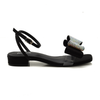 Women's Transparent Flats Aroma Black