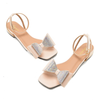 Women's Transparent Flats Aroma Fawn