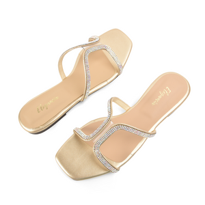 ELEGANCIA - Women Flat Slides Ursula