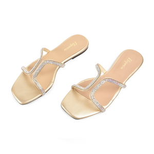 ELEGANCIA - Women Flat Slides Ursula